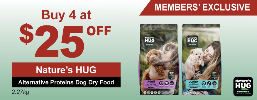 Nature's hug dog dry food bulk special